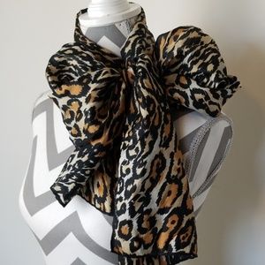 Vintage Baar & Beard Animal Print Scarf